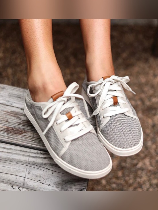 OluKai Shoes - Olukai Pehuea Li Lace Up Casual Light Weight Women’s Sneakers Size 10